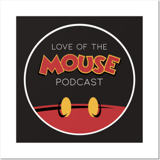 Love of the Mouse Podcast Logo (Circle) Posters and Art